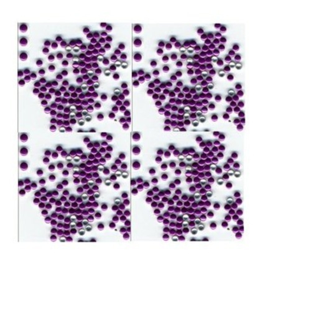 Round Smooth Nailheads 1.5mm  VIOLET  Hot fix    2‎ Gross  288 Pieces